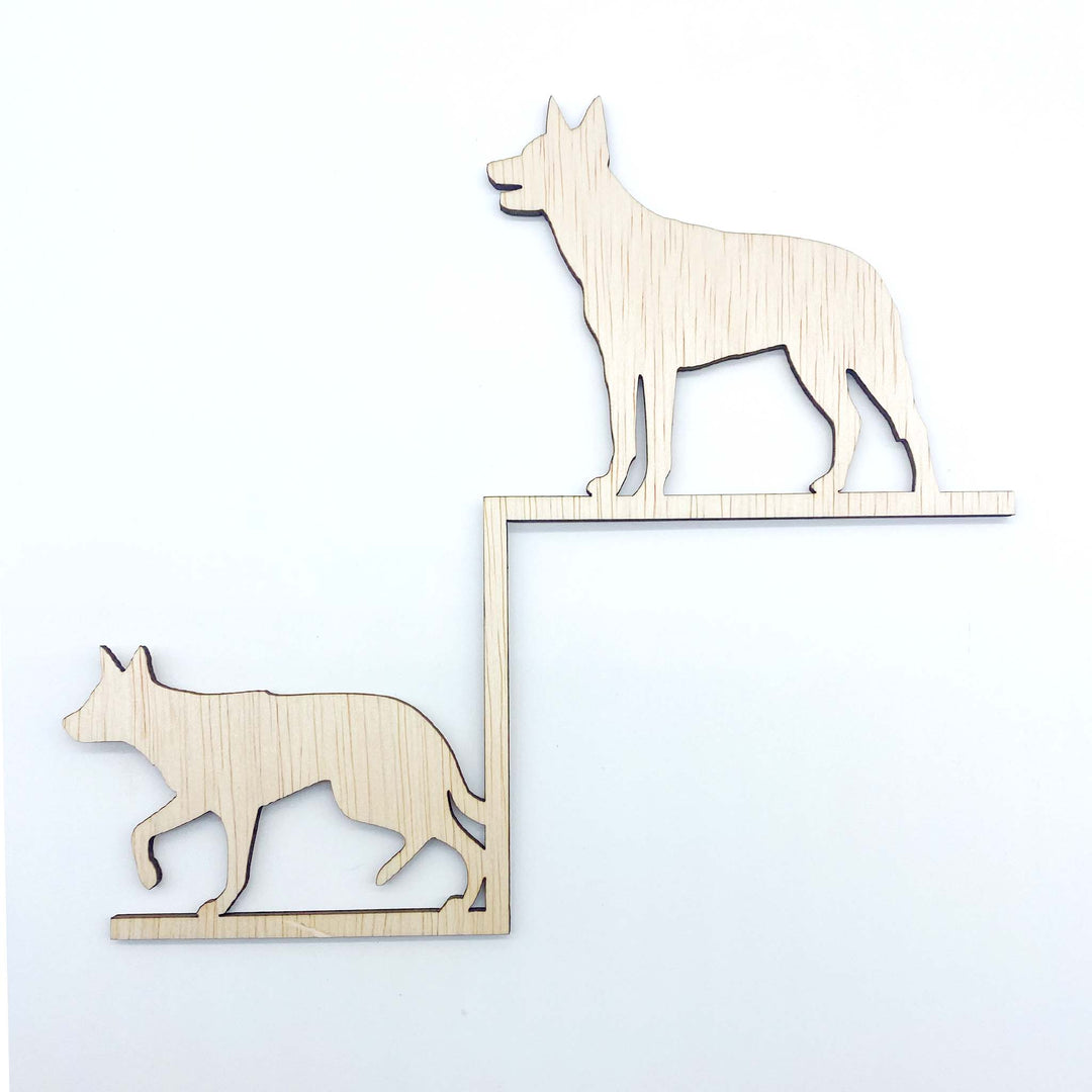 Kelpie dog Wall Art | Window or Door Trim | Home Decor