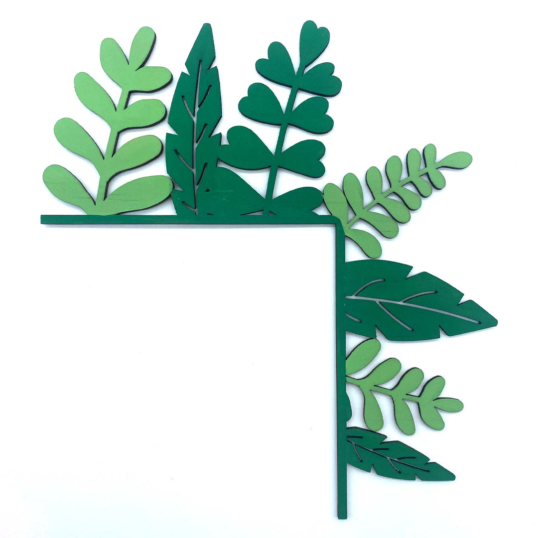 Fern Wall Art | Window or Door Trim | Home Decor