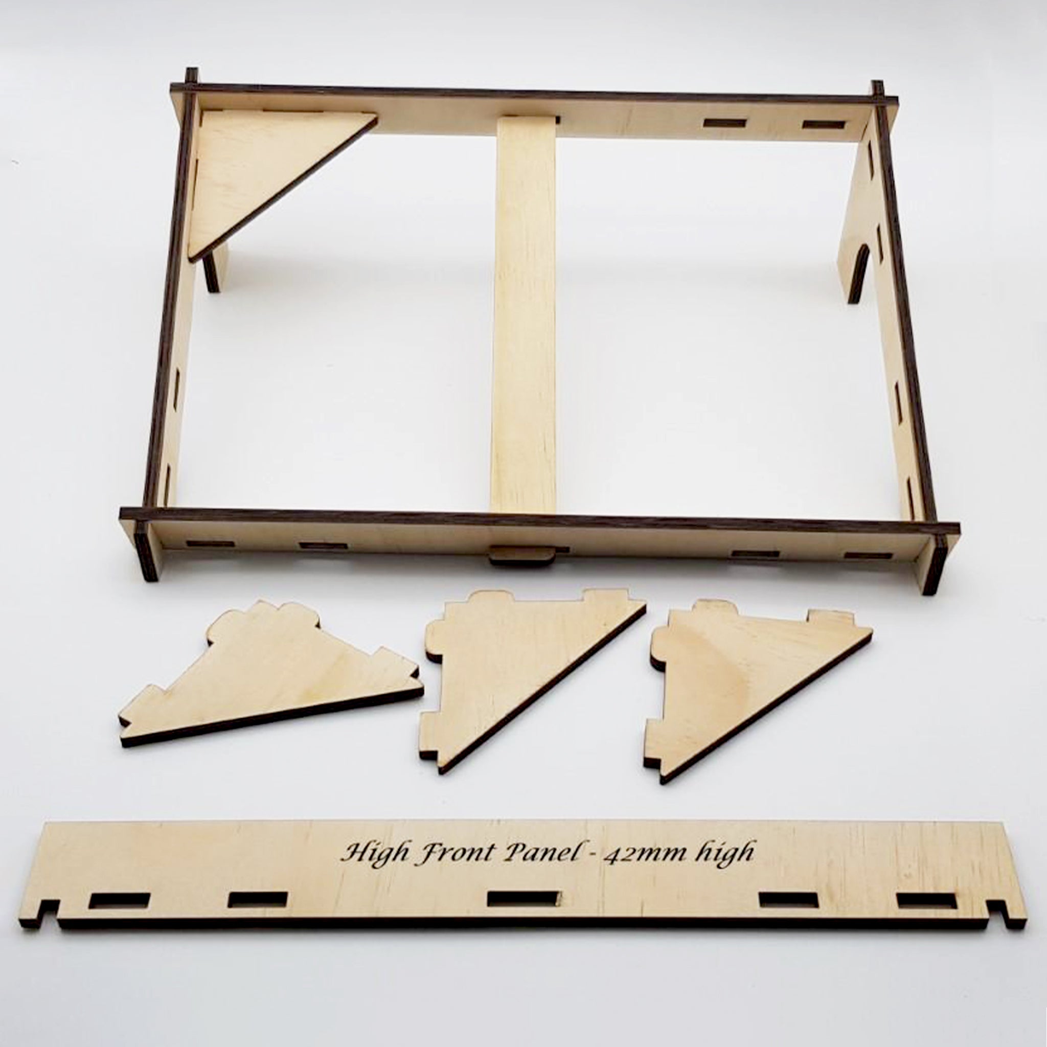 Laptop Stand - Timber slot and tab