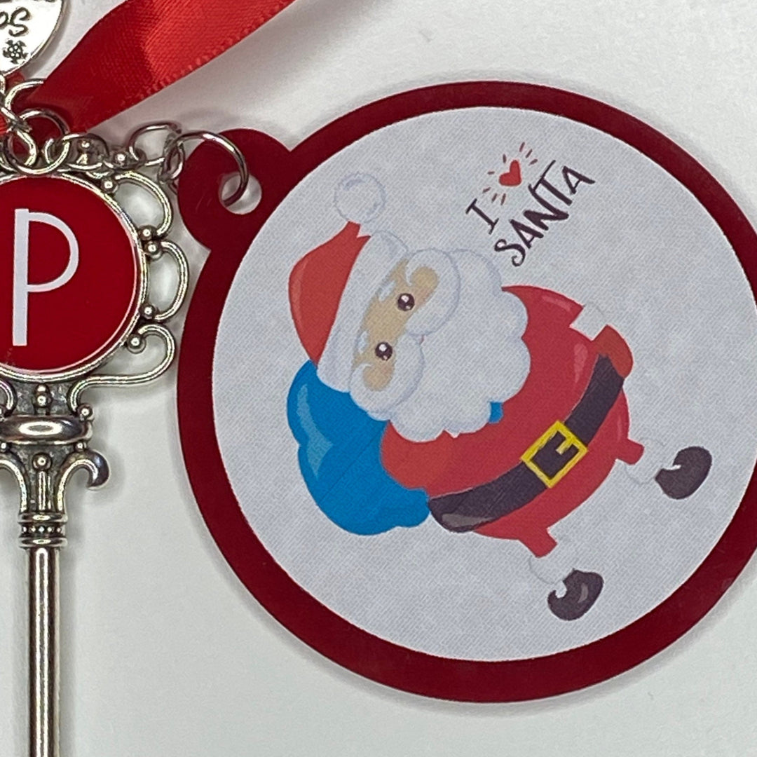 Santa Key |Santa's Magic Key | Personalised Santa Key | Hanging Santa Key | Christmas Eve box | Santa's Key