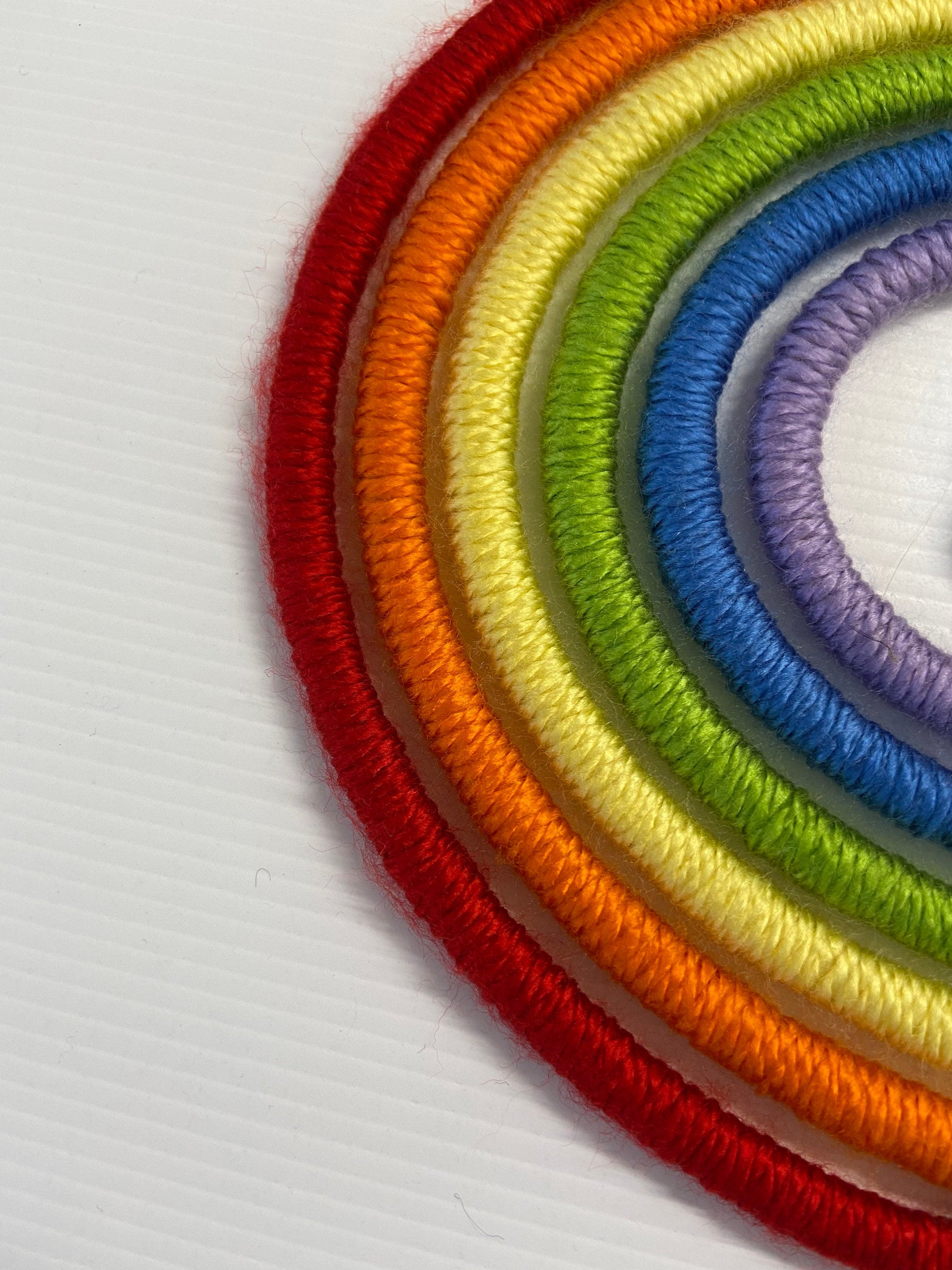 Craft Kit Rainbow, personalised Craft Kit Rainbow small, macrame rainbow kit