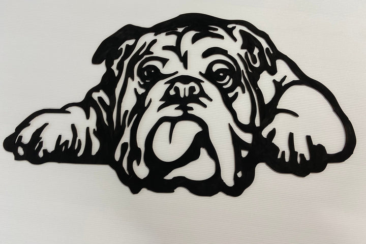 Bulldog Wall Art, made in australia