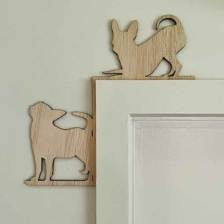 Chihuahua Window or Door Trim , Chihuahua Wall Art, Chihuahua dog Home Decor