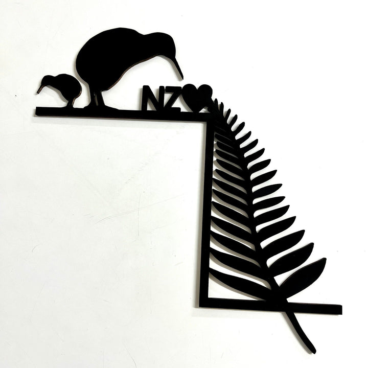 Kiwi, Silver Fern, NZ door trim, corner decor