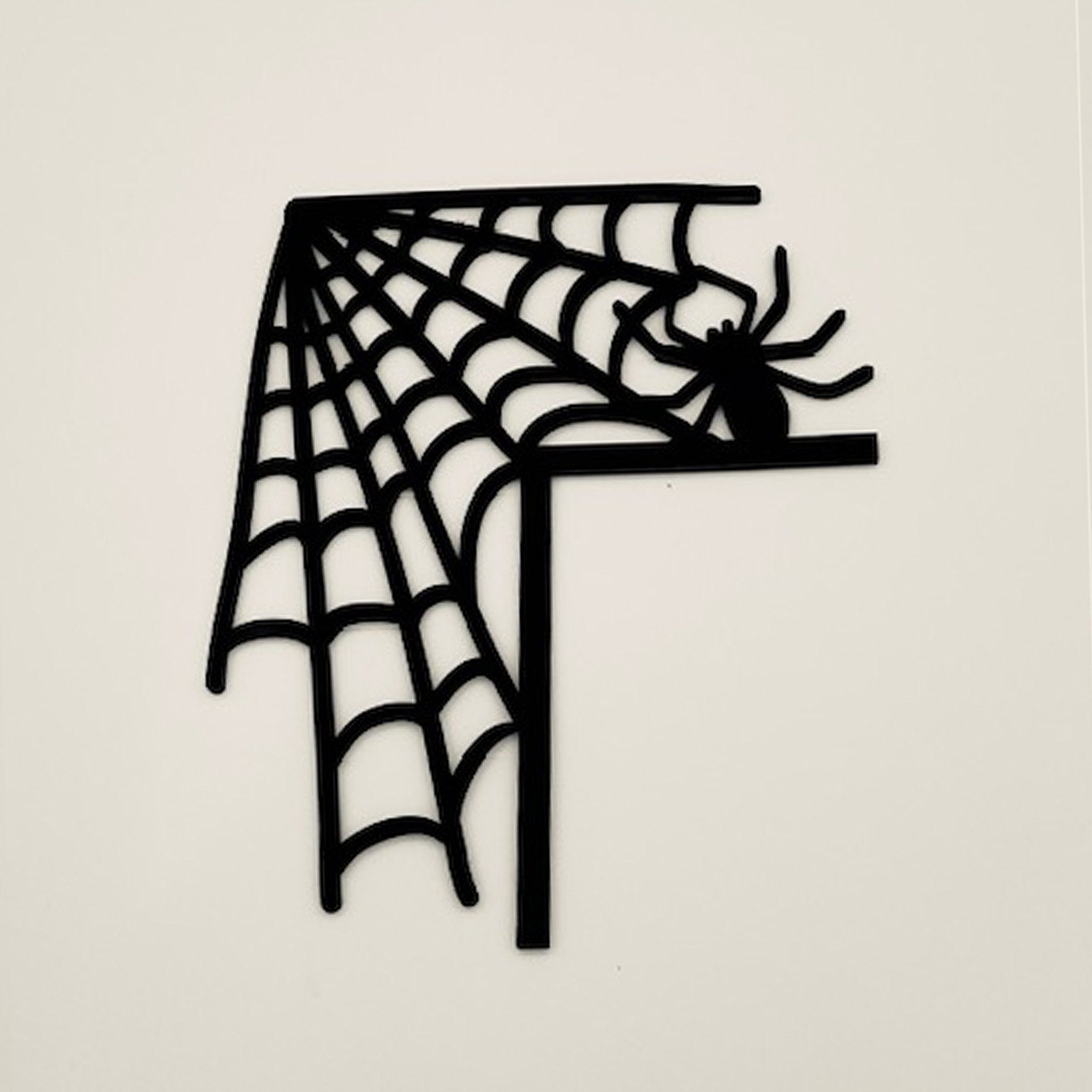 Spiderweb with spider Door or Window decor